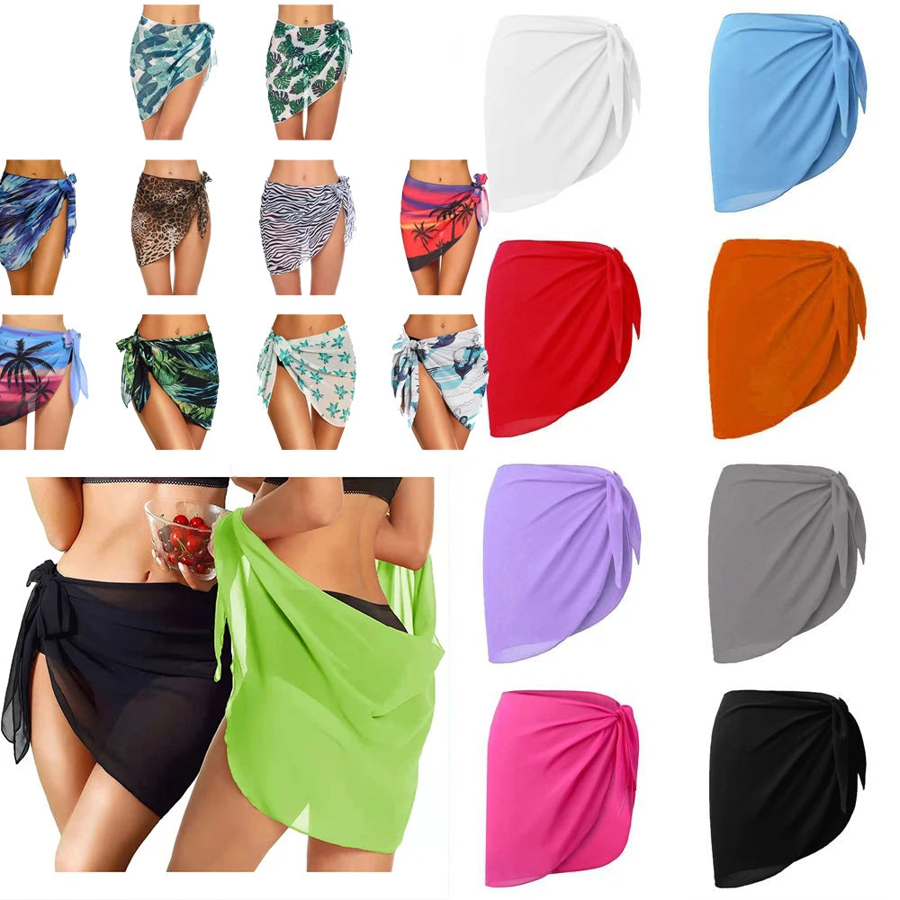 Lightweight Chiffon Beach Sarong