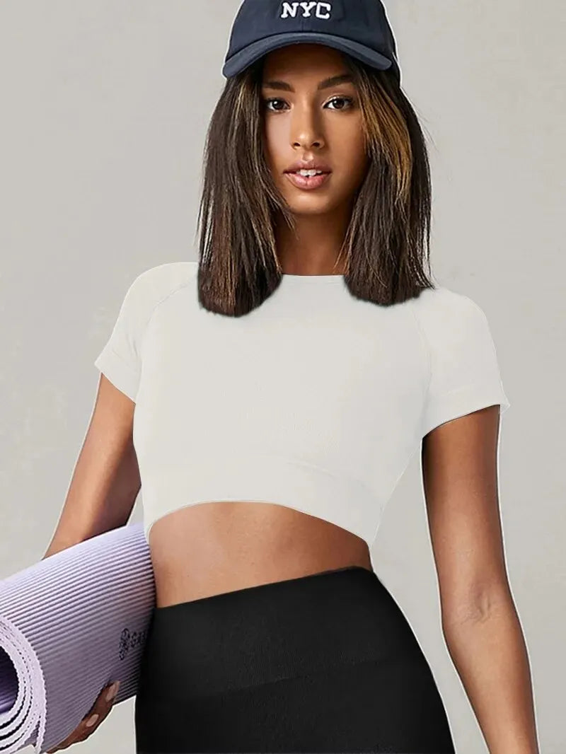 Seamless Short-Sleeve Training Tee