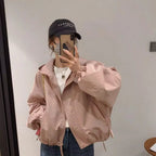 2026 New Summer Sun Protection Women's Jacket Long Sleeve Casual Windbreaker Female Hooded Overcoat Loose Basic Coats Outwear