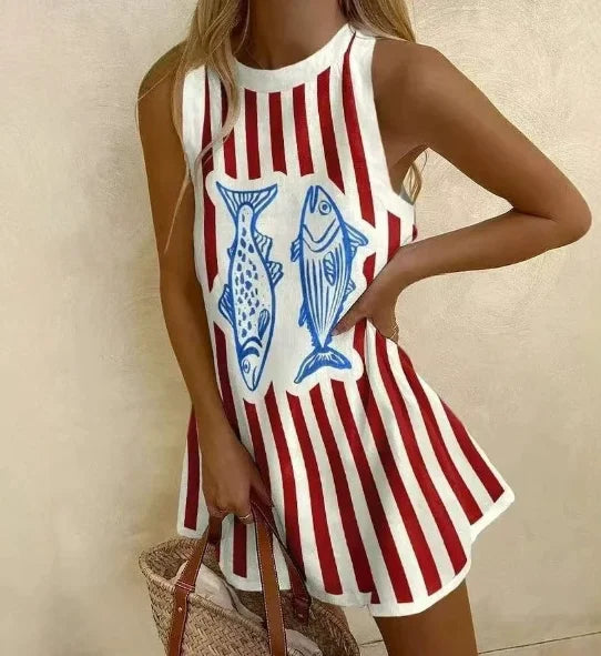 Lace Hollow-Out Summer Dress