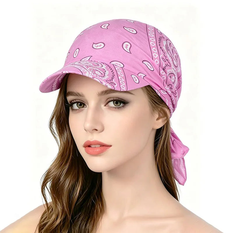 Paisley Ponytail Baseball Cap