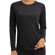 KEFITEVD Quick Dry Women's UPF 50+ Long Sleeve T-Shirts Skin Sun/UV Protection Breathable Lightweight Swim Outdoor Hiking Shirts