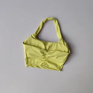 Aurelia Sun Open-Back Training Sports Bra – Golden Yellow – image 9