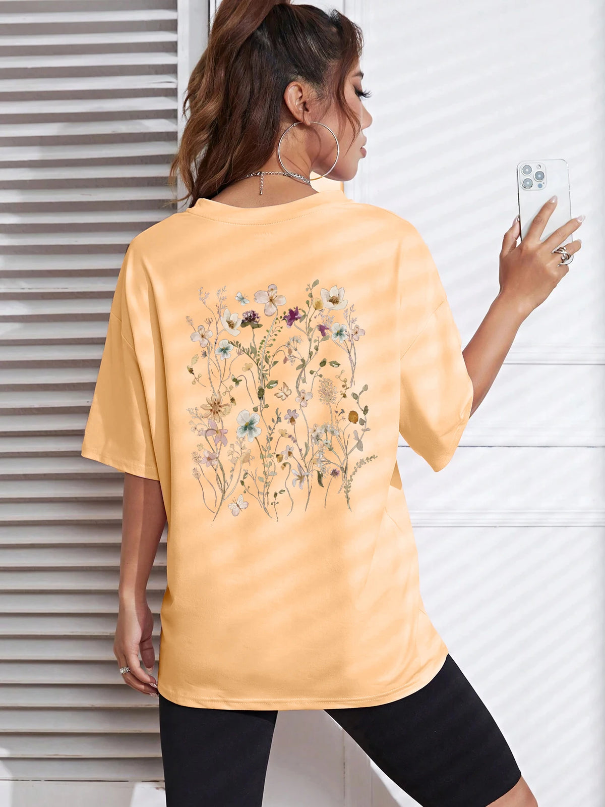 Cotton Printed Short-Sleeve T-Shirt