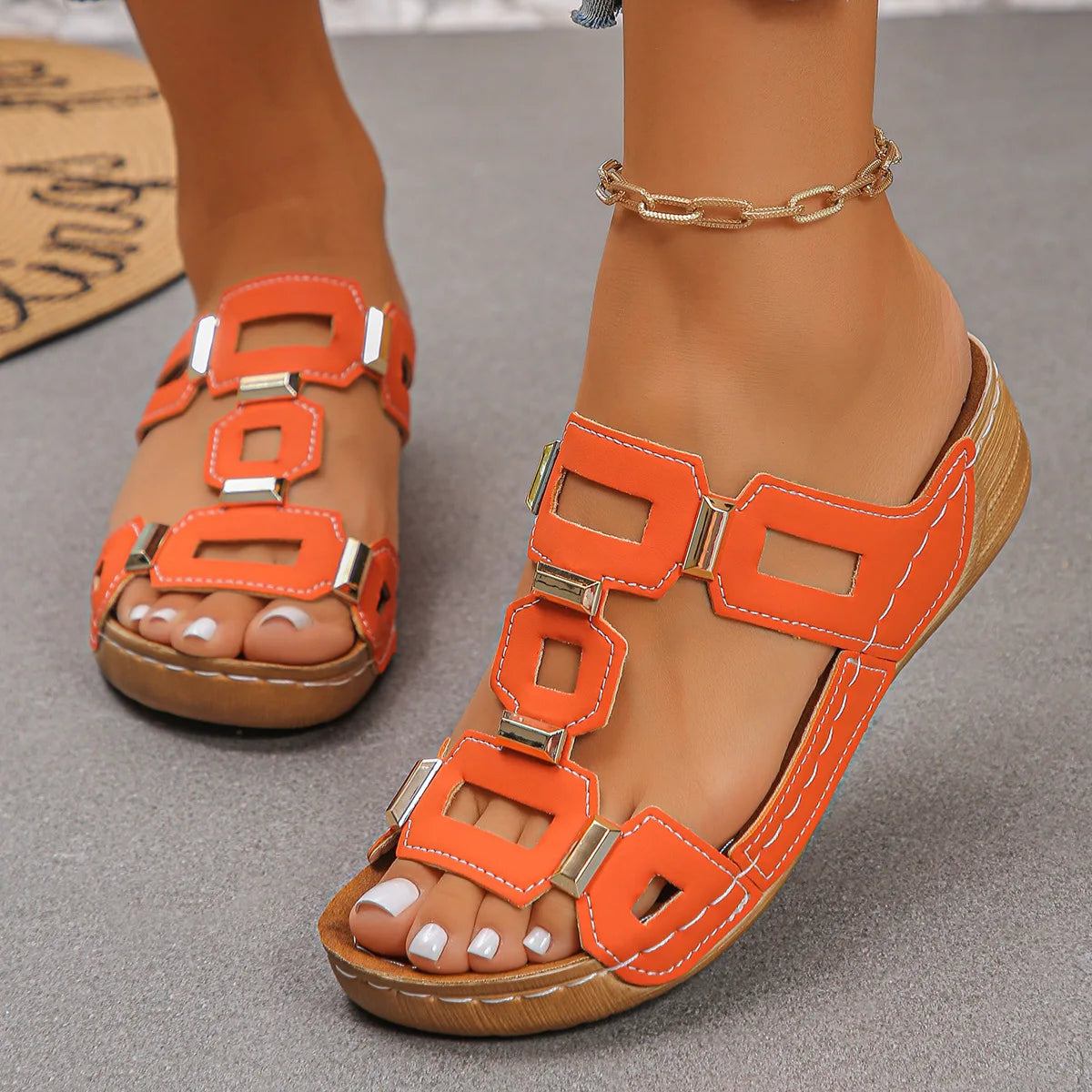 Comfort Wedge Summer Sandals