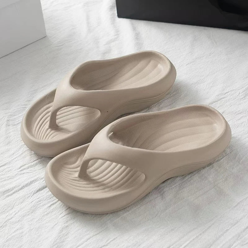 Two-Tone EVA Beach Flip-Flops