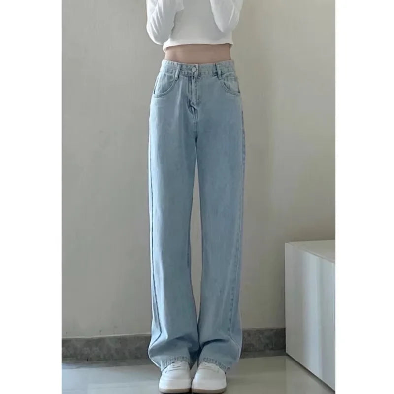 Isla Denim Relaxed Wide-Leg Jeans