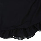 Ruffle-Hem Chiffon Beach Sarong