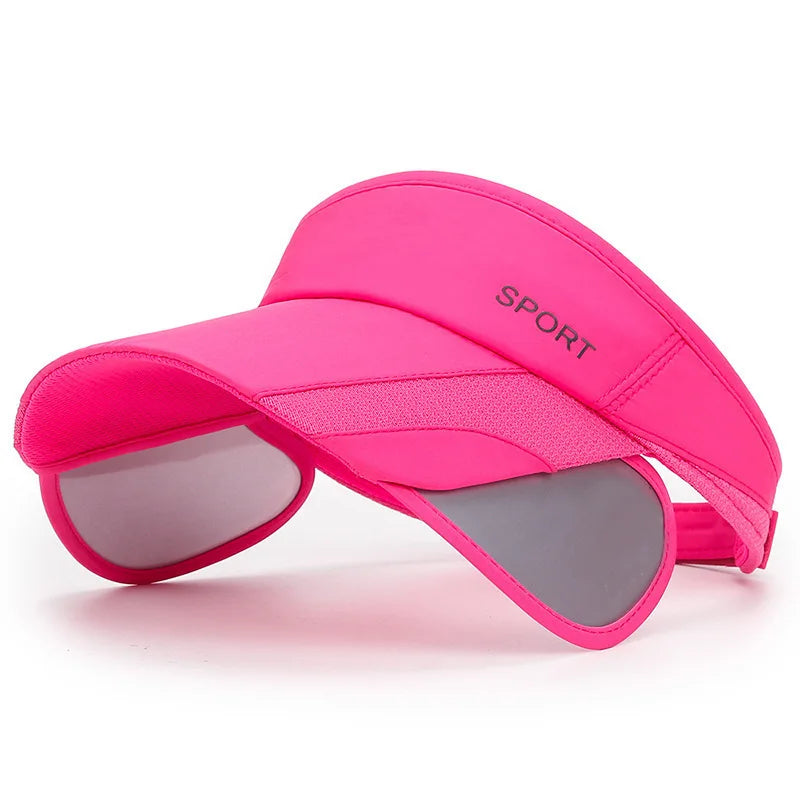 Retractable-Brim Open-Top Visor