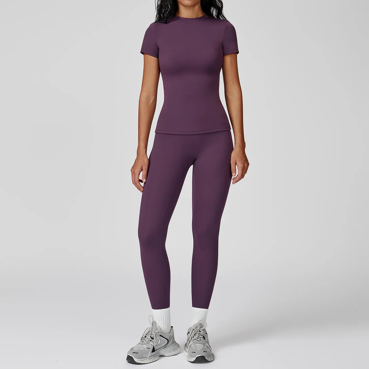 Aurelia Sun Long Sleeve Training Set – Sauce Purple – Set 1 – image 17