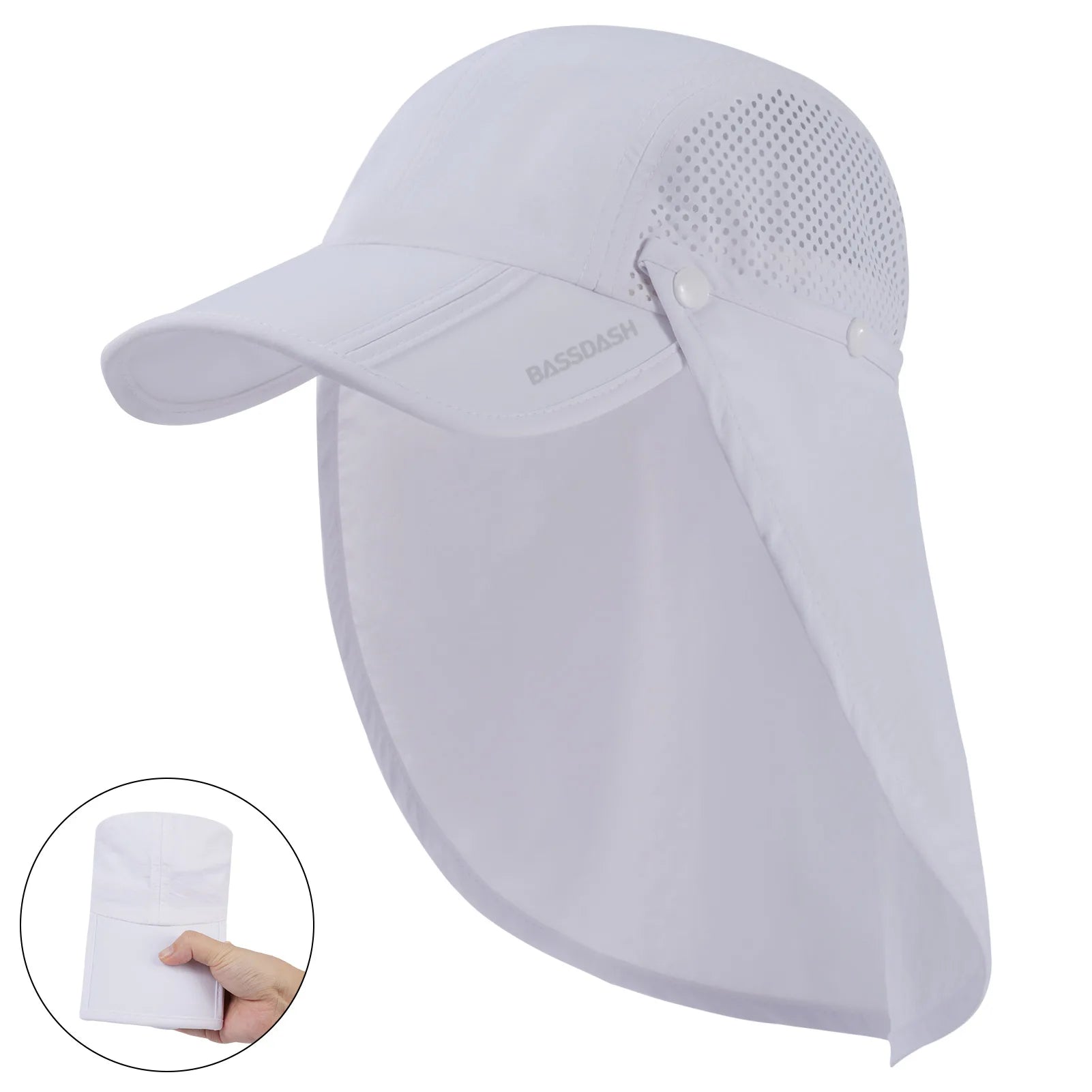 Explorer Sun Cap with Neck Flap UPF 50+