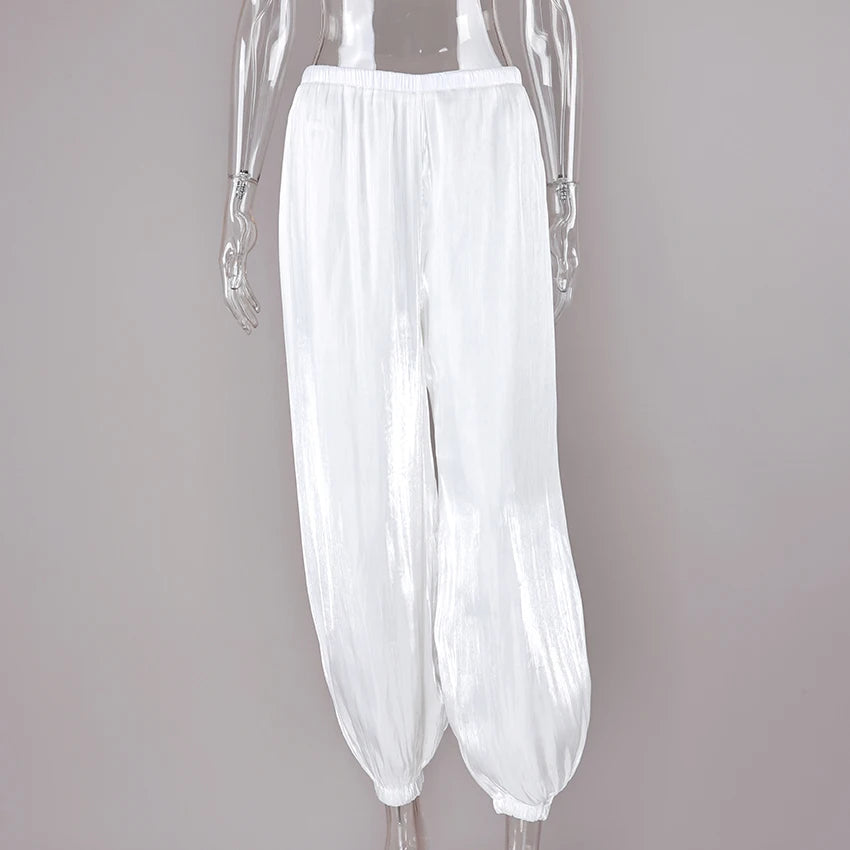 Pleated Balloon-Leg Trousers