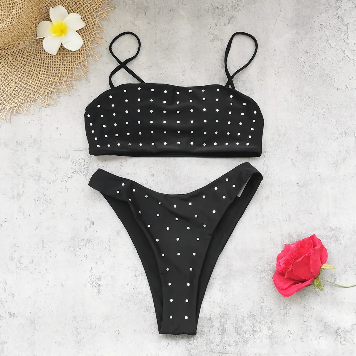 Shimmer Crystal Bikini Collection