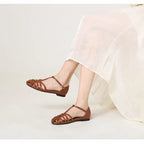 Cross-Strap Roman Sandal Collection