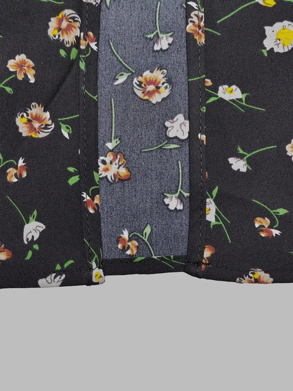 Asymmetric Floral Maxi Dress