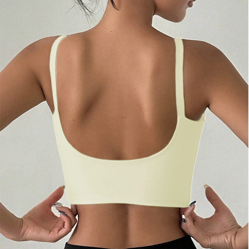 Aurelia Sun U-Back Everyday Sports Bra – Chocolate Brown – image 9