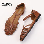 Cross-Strap Roman Sandal Collection