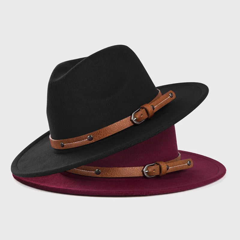 Classic Felt-Look Fedora
