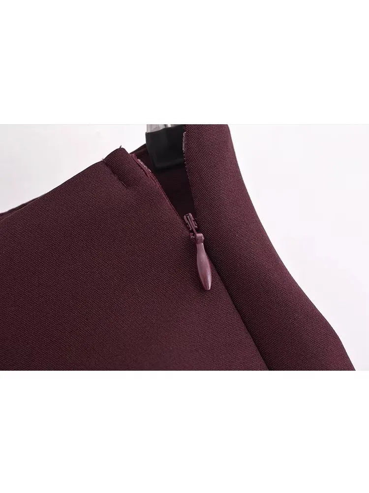 Vintage Side-Zip Skort