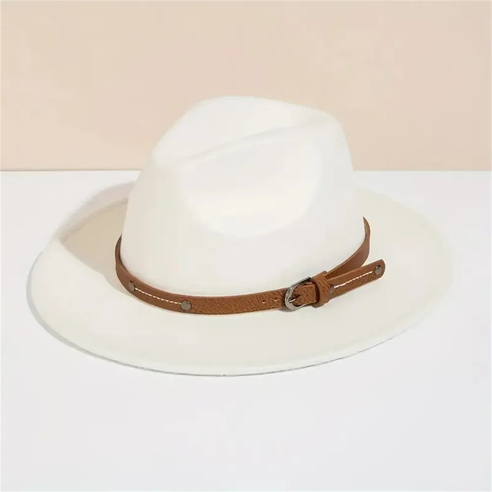 Classic Felt-Look Fedora