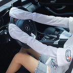 Cooling Driving Sleeve Gloves UPF 50+