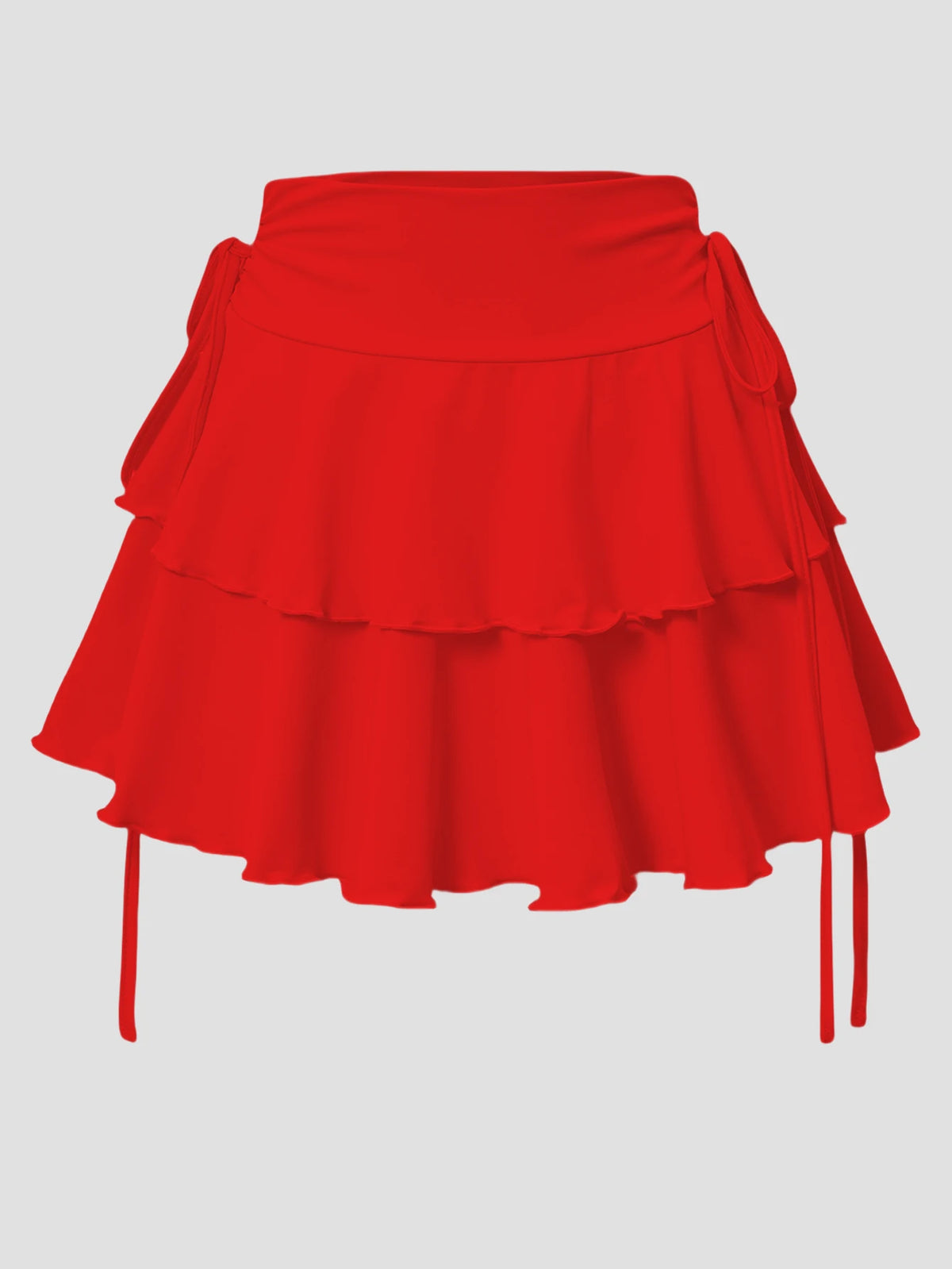 Everyday Elastic-Waist Mini Skirt