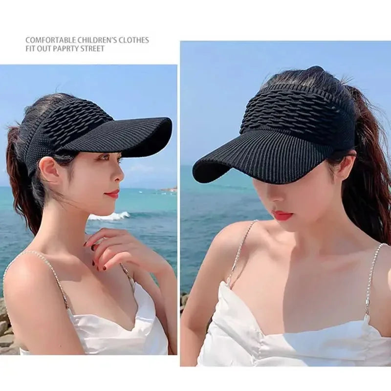 Open-Crown Sports Sun Visor