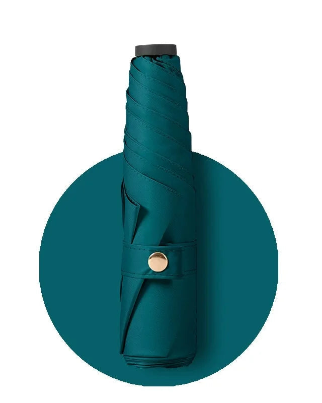 Aurelia Sun Ultra-Light Pocket Umbrella – Dark Green