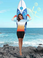 Women's UPF 50+ Sun Shirts Long Sleeve UV Protection Rash Guard Lightweight Quick Dry SPF Hiking Tops Outdoor