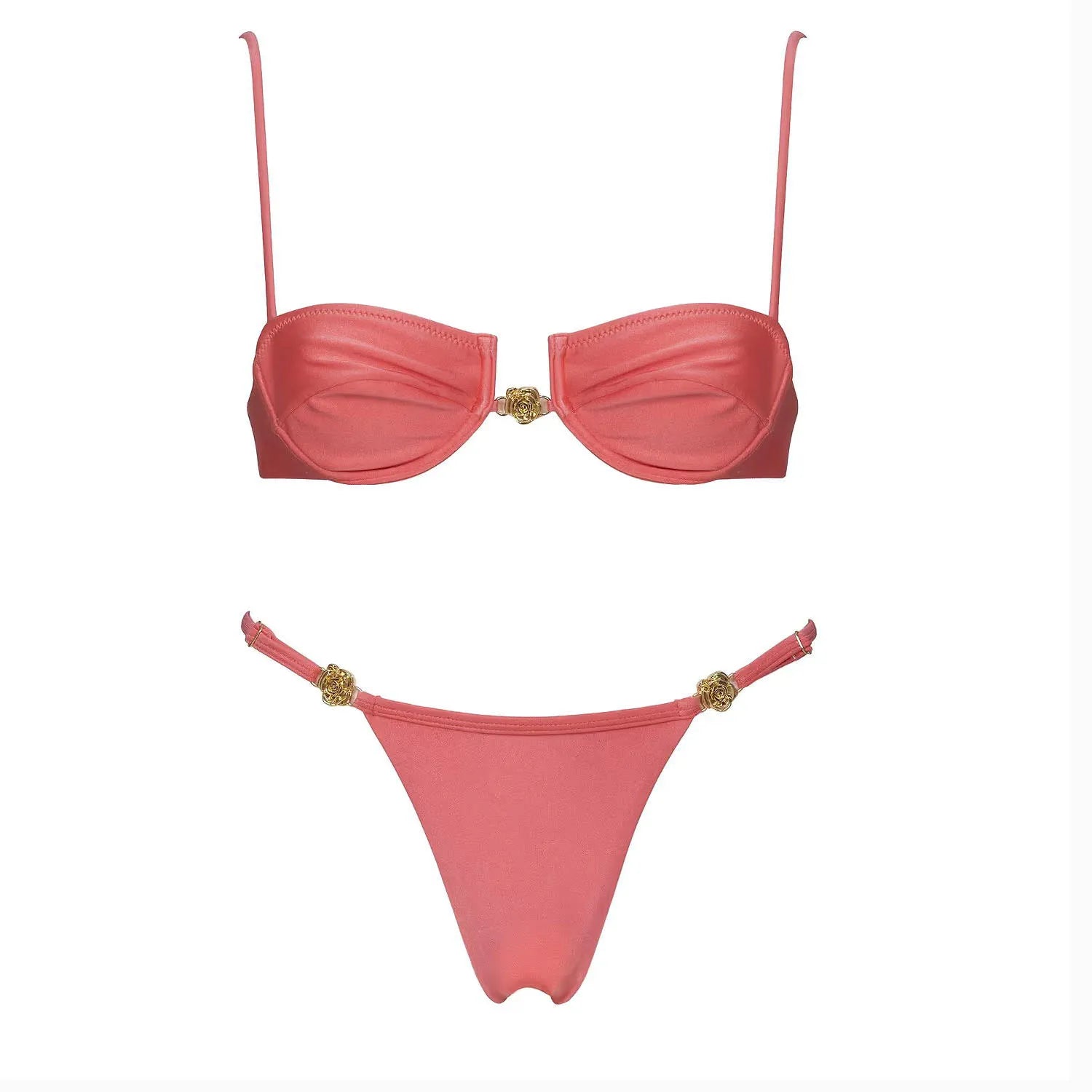 Aurelia Sun Printed Three-Piece Bikini Set – Multi-Colour Bikini 2 – image 10