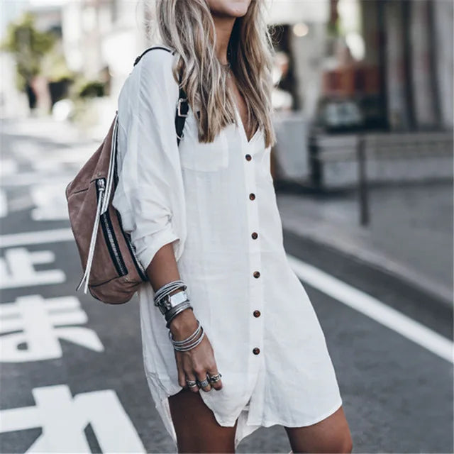 V-Neck Beach Cover-Up Collection