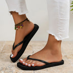 Square-Toe EVA Flip-Flops