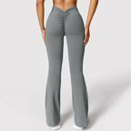 V-Waist Flare Leggings