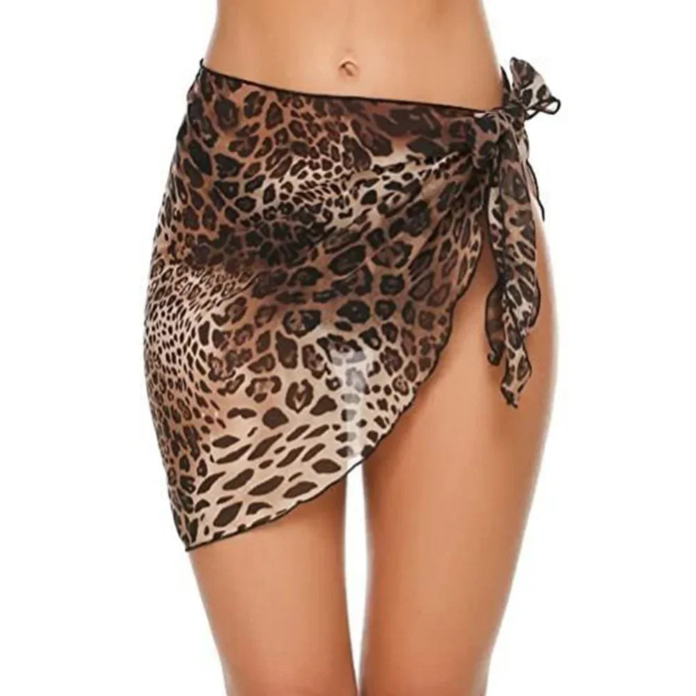 Women's Lightweight Chiffon Beach Sarong – Pattern 08