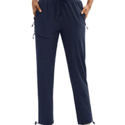 TACVASEN UPF50+ Quick Dry Cargo Pants Womens Outdoor Hiking 4 Pockets Sweatpants Breathable Waterproof UV Protection Trousers