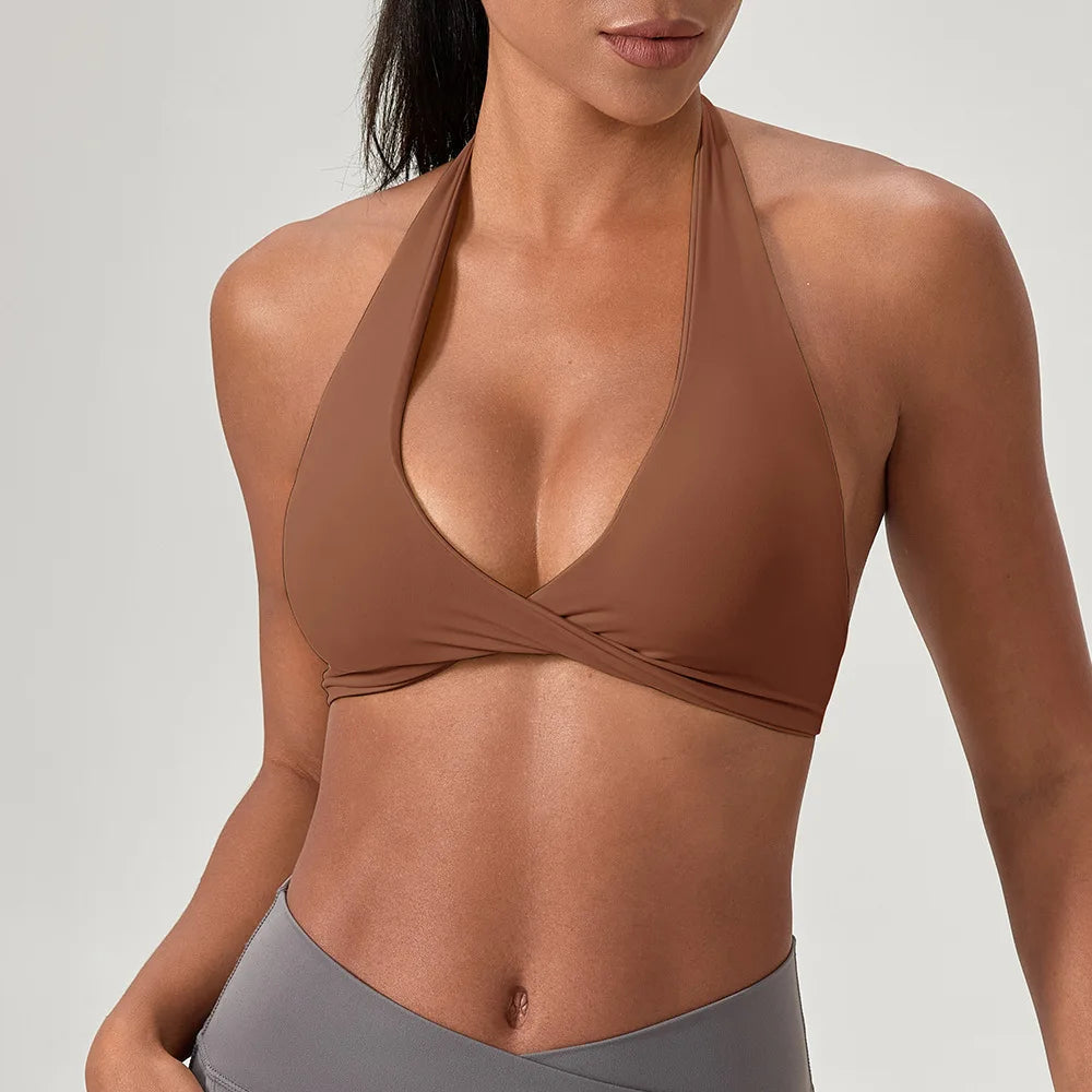 Aurelia Sun Barely There Strappy Sports Bra – Purple – image 10