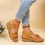 Soft Wedge Platform Sandals