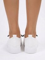 Sloane Canvas Lace-Up Sneakers
