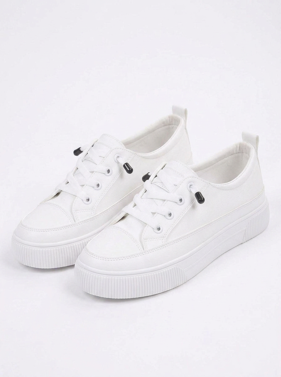 Sloane Canvas Lace-Up Sneakers