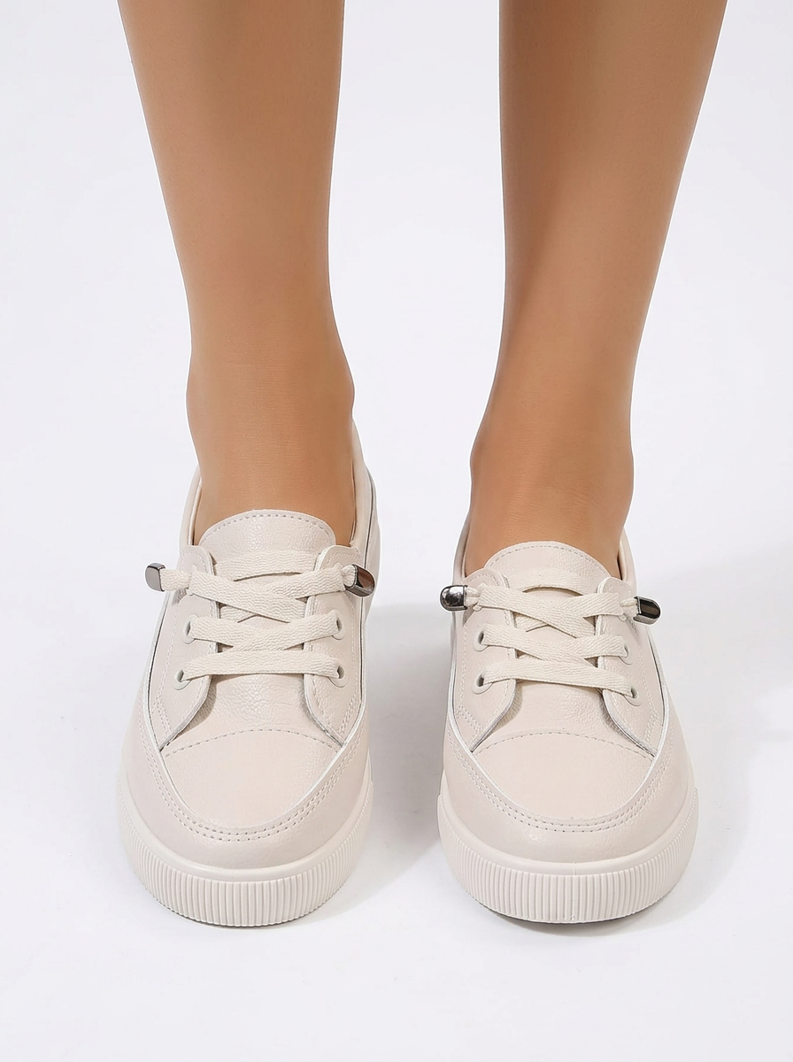 Sloane Canvas Lace-Up Sneakers