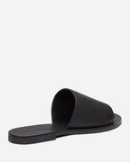 Teresa Leather Slide – Black by Aurelia Sun