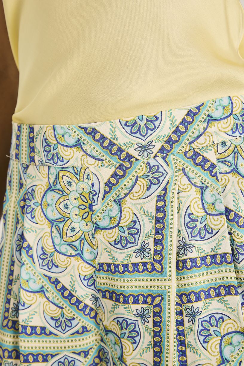 Emerald Wide-Leg Resort Pants