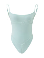 Backless Jersey Bodysuit – Green