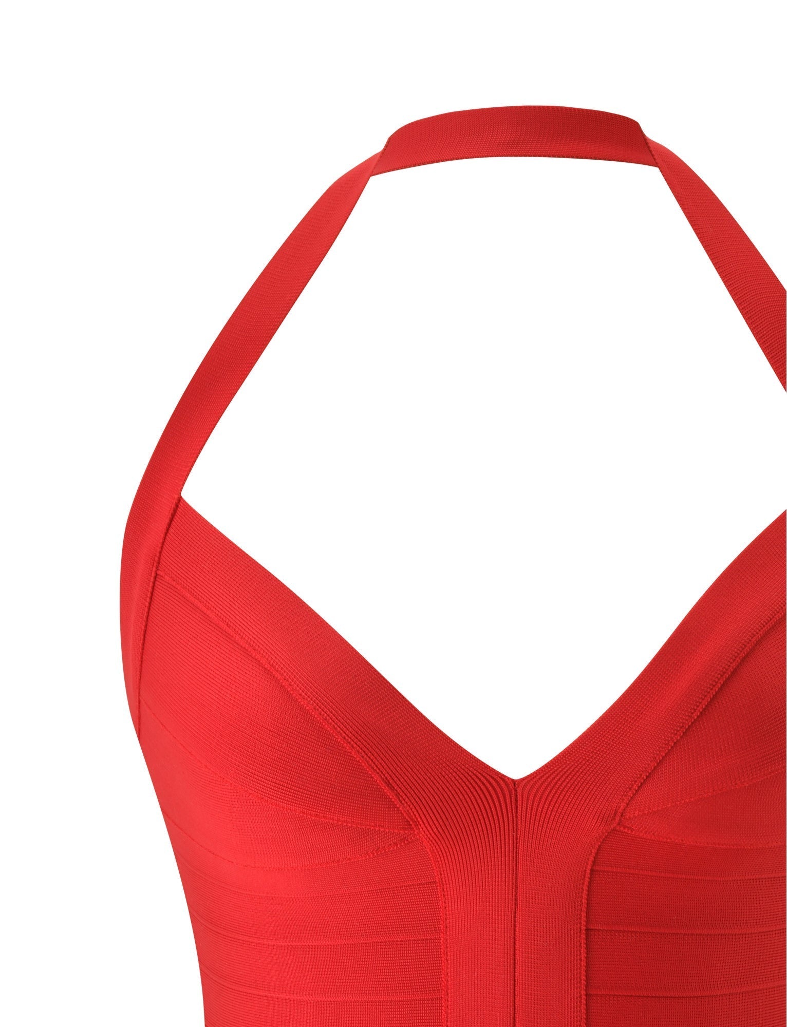 Bandage Halter Top – Red