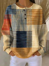 Waffle-Knit Relaxed Jumper