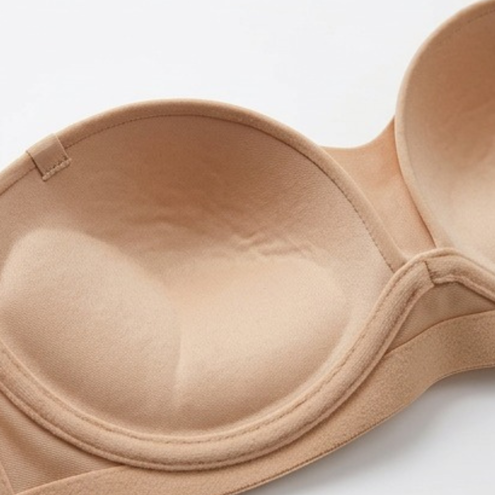 Solène Crossover Strapless Bra – Black
