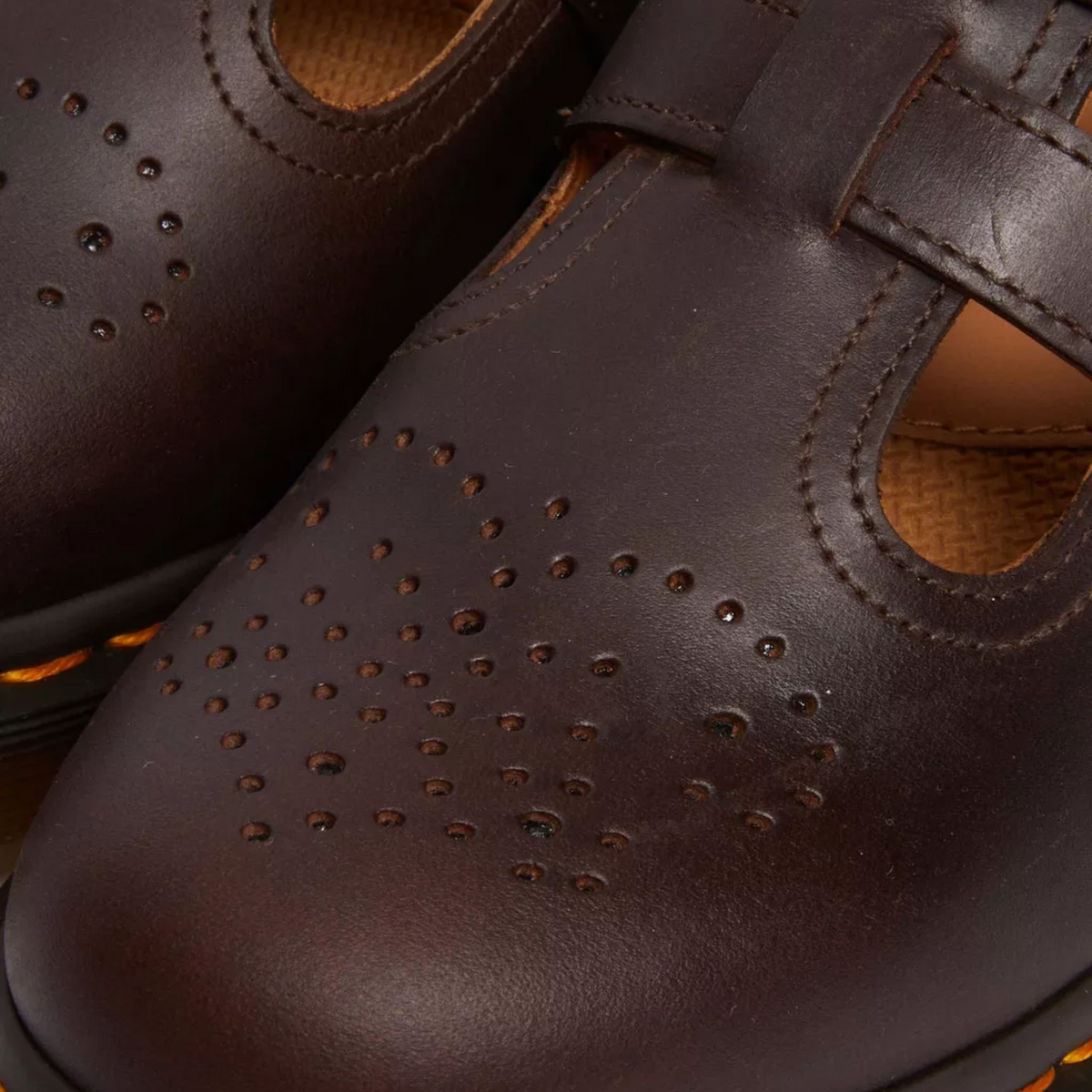 Uma Mary Jane Comfort Flats in Brown by Aurelia Sun