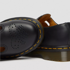 Uma Mary Jane Comfort Flats in Black by Aurelia Sun