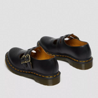 Uma Mary Jane Comfort Flats in Black by Aurelia Sun