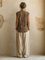 Solene Cotton Linen Three Piece Set by Aurelia Sun